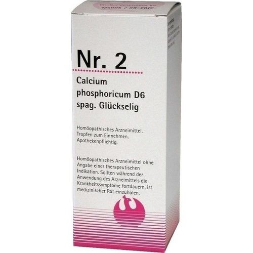 Nr. 2 Calcium phosphoricum D6 spag. Glückselig, 100 ML