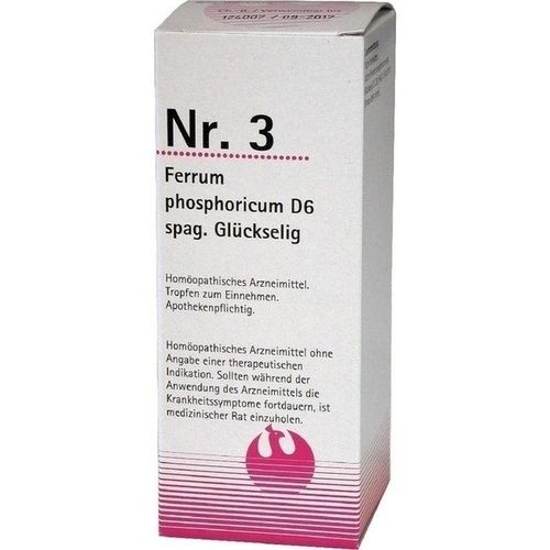 Nr. 3 Ferrum phosphoricum D6 spag. Glückselig, 100 ML