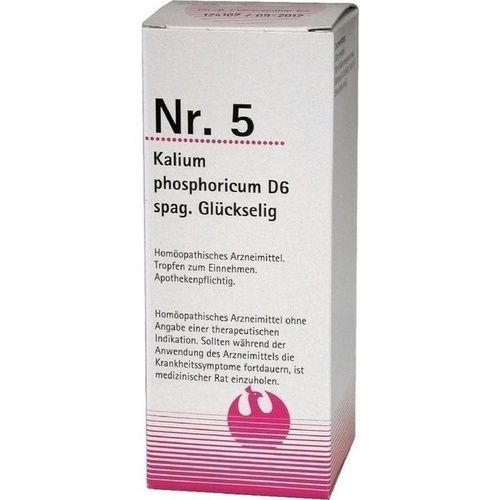 Nr. 5 Kalium phosporicum D6 spag. Glückselig, 100 ML