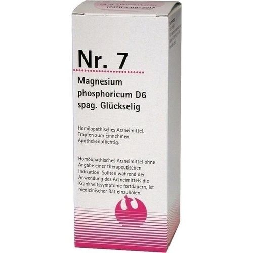 Nr. 7 Magnesium phosphoricum D6 spag. Glückselig, 100 ML