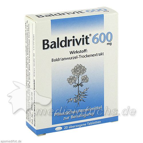 Baldrivit 600mg, 20 ST