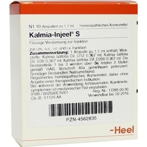 KALMIA INJ S, 10 ST