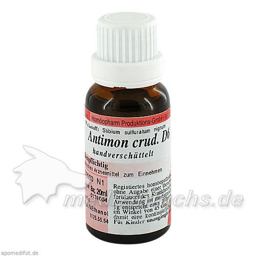 ANTIMONIUM CRUD D 6, 20 ML