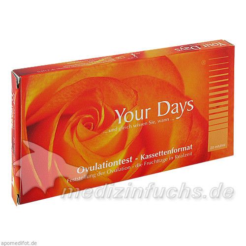 YOUR DAYS Ovulationstest, 1 ST