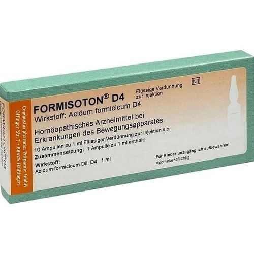 FORMISOTON D 4, 10X1 ML