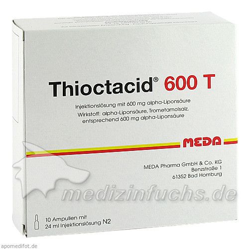 THIOCTACID 600 T, 10X24 ML