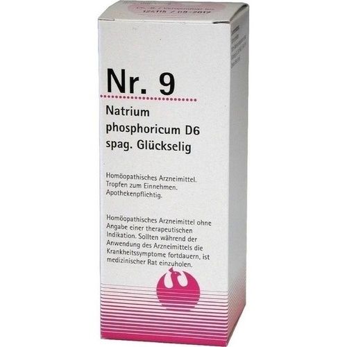 Nr. 9 Natrium phosphoricum D6 spag. Glückselig, 100 ML