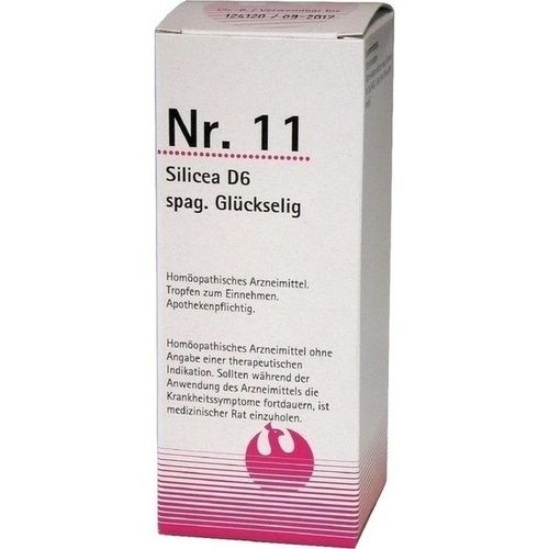 Nr. 11 Silicea D6 spag. Glückselig, 100 ML