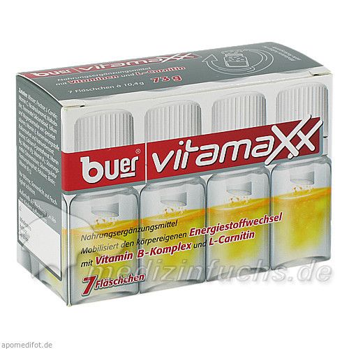 BUER VITAMAXX TRINKFLÄSCHCHEN, 7 ST