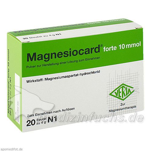 Magnesiocard forte 10 mmol, 20 ST