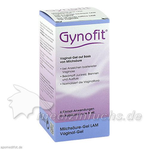 Gynofit Vaginal-Gel mit Milchsäure, 6X5 ML