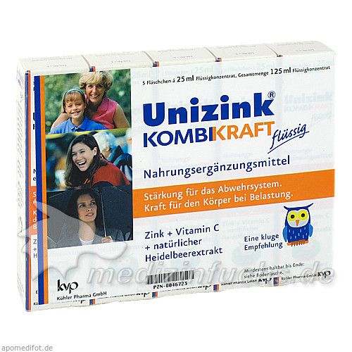 Unizink Kombikraft, 5X25 ML