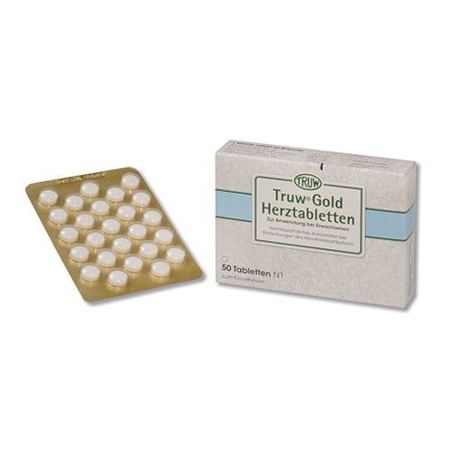 TRUW GOLD HERZTABLETTEN, 50 ST