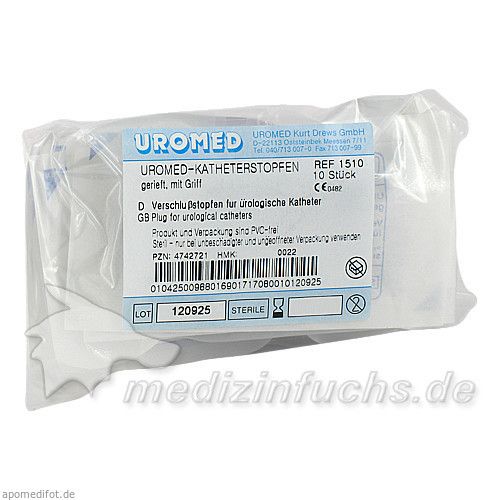 UROMED Katheterstopfen 1510, 10 ST