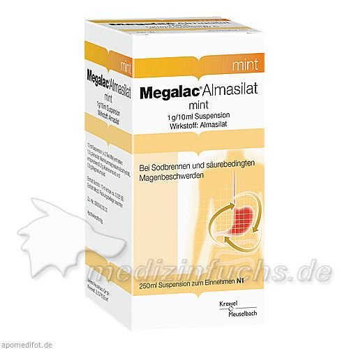 MEGALAC ALMASILAT MINT, 250 ML