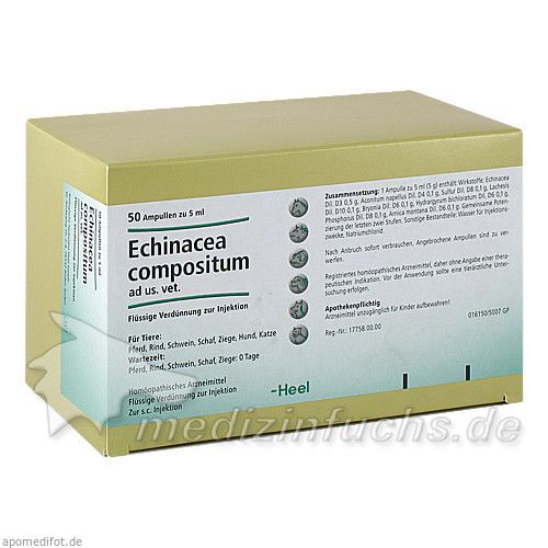 ECHINACEA COMPOSITUM ad us.vet.Ampullen, 50 ST