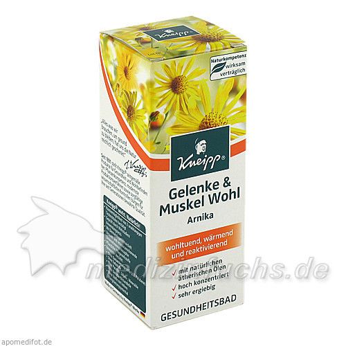 Kneipp Gesundheitsbad Gelenke & Muskel Wohl Arnika, 100 ML