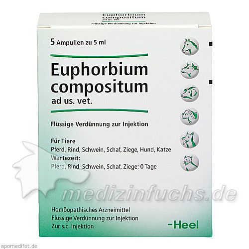 EUPHORBIUM COMPOSITUM ad us.vet.Ampullen, 5X5 ML