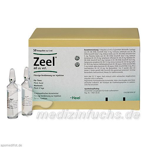 ZEEL ad us.vet.Ampullen, 50X5 ML