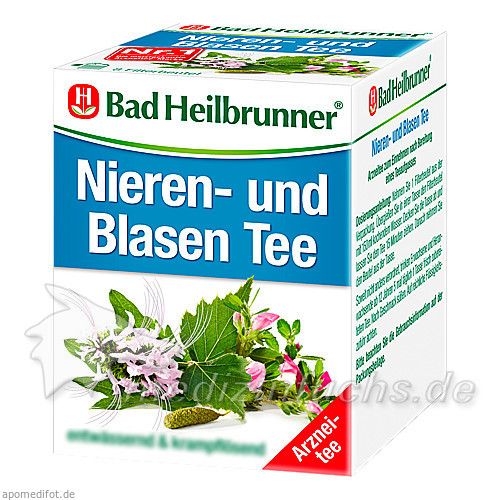 BAD HEILBRUNNER Tee Nieren und Blase N Filterbeut., 8 ST