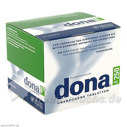 DONA 250mg überzogene Tabletten, 240 ST