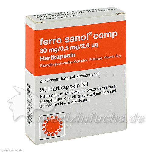 FERRO SANOL COMP, 20 ST