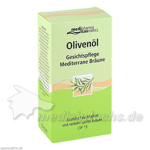 Olivenöl Gesichtspflege Mediterrane Bräune, 50 ML