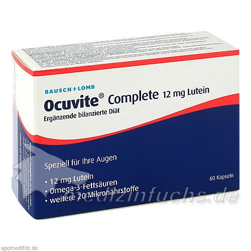 Ocuvite complete 12mg Lutein, 60 ST