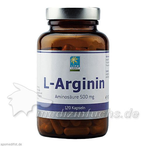 L-Arginin 500 mg, 120 ST