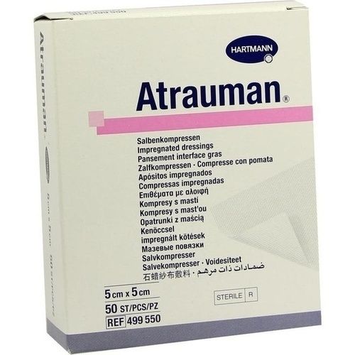 ATRAUMAN STERIL 5X5CM, 50 ST