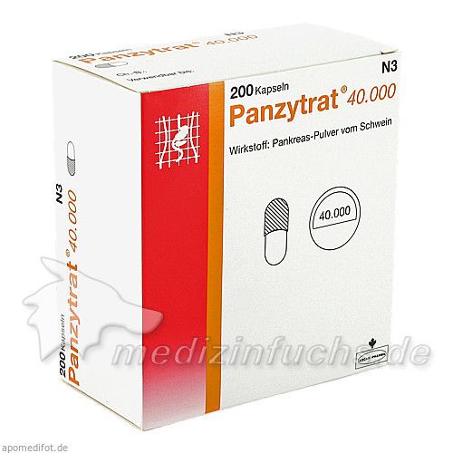 PANZYTRAT 40000, 200 ST