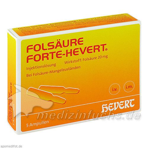 FOLSAEURE FORTE HEVERT, 5X2 ML