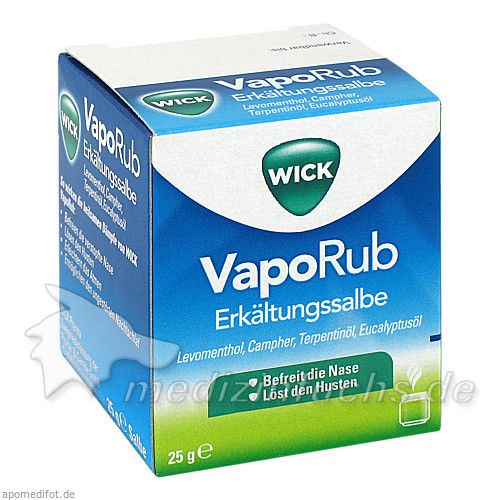 WICK VapoRub Erk, 25 G