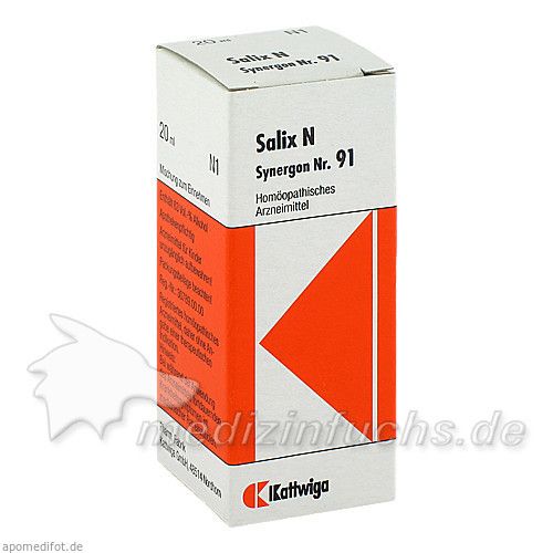 SYNERGON KOMPL SALIX N 91, 20 ML