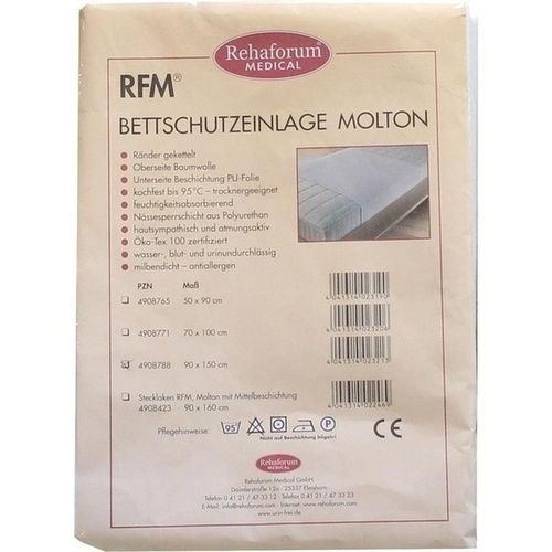 Betteinlage Molton/PVC 90x150cm, 1 ST