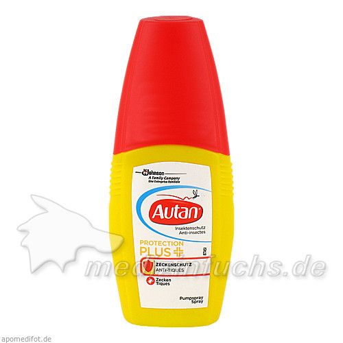 Autan Protection Plus Zeckenschutz Pumpspray, 100 ML