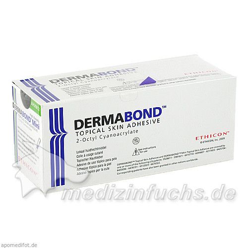 DERMABOND HVD Mini Topischer Hautkleber, 12 ST