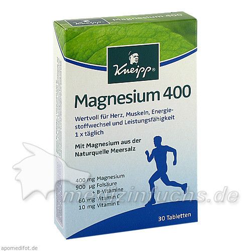 Kneipp Magnesium 400, 30 ST