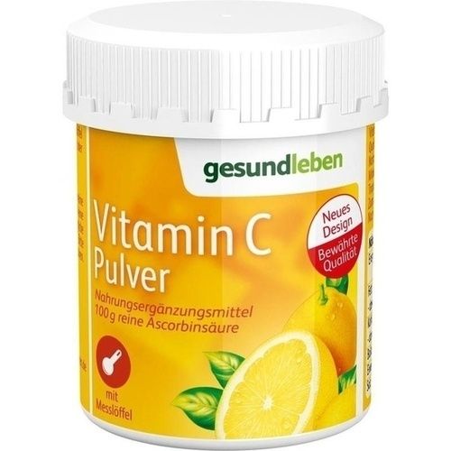 gesund leben Vitamin C Pulver, 100 G