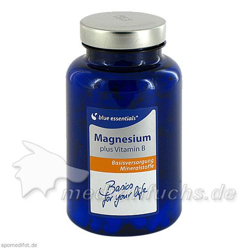 blue essentials Magnesium plus Vitamin B, 180 ST