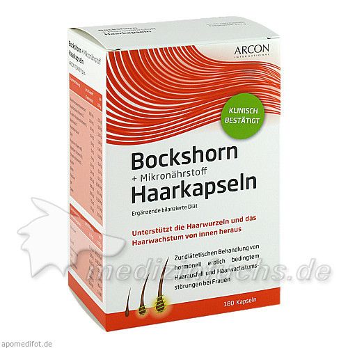 Bockshorn+Mikronährstoff Haarkap.Arcon-Tisane plus, 180 ST