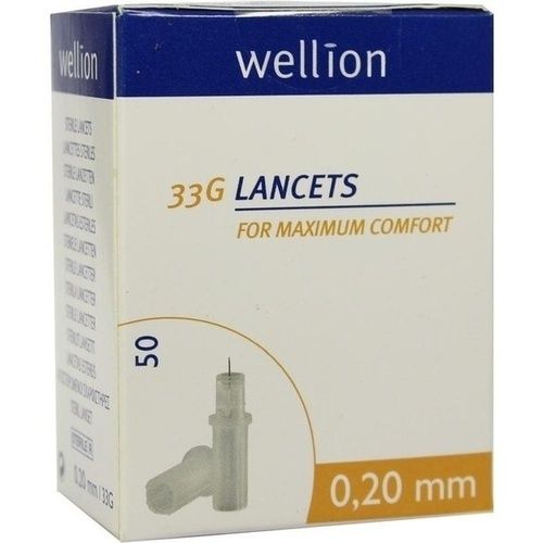 WELLION Lancets 33 G, 50 ST