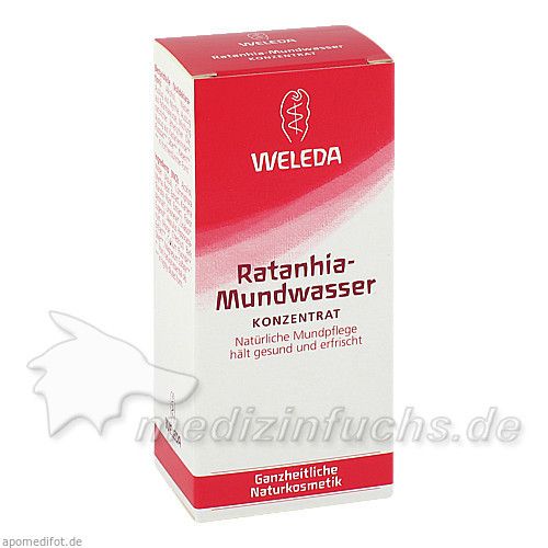 WELEDA Ratanhia Mundwasser, 50 ML