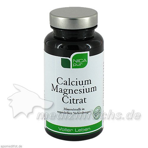 NICApur Calcium Magnesium Citrat, 60 ST