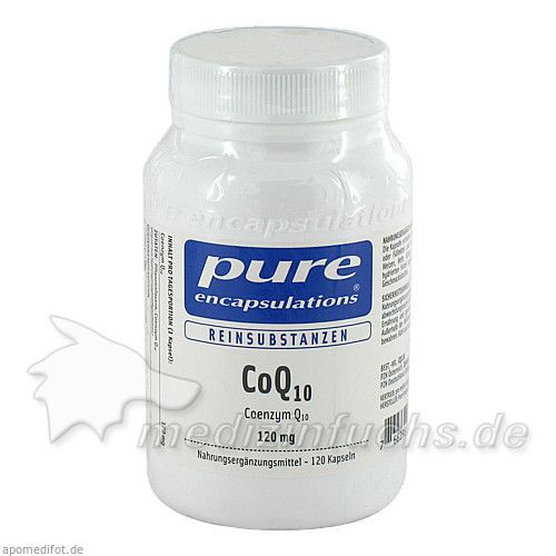 PURE ENCAPSULATIONS COQ10 120MG, 120 ST