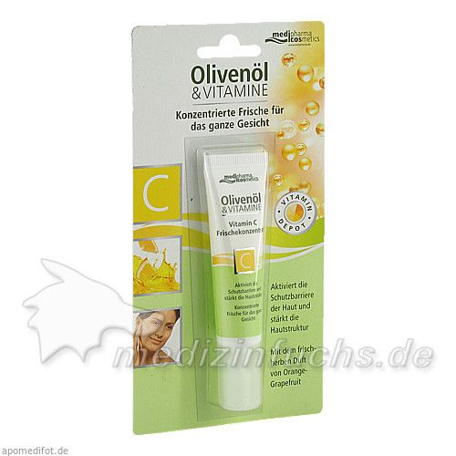 Olivenöl & Vitamin C Frischekonzentrat, 15 ML