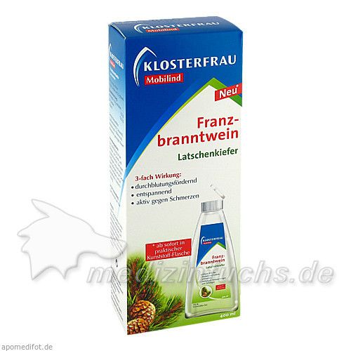 Klosterfrau Franzbranntwein Dosierfl.Latschenkief., 400 ML