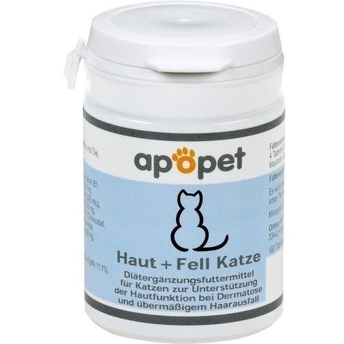 ApoPet Haut + Fell Katze, 160 ST