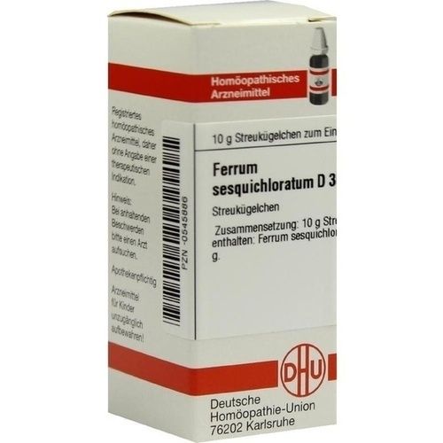 FERRUM SESQUICHLORATUM D30, 10 G