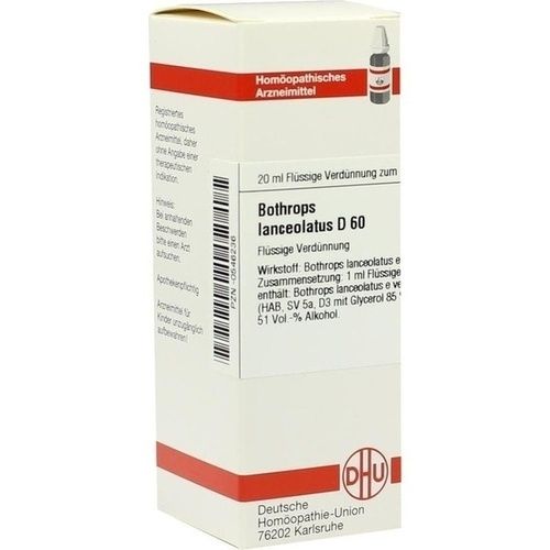 BOTHROPS LANCEOLAT D60, 20 ML